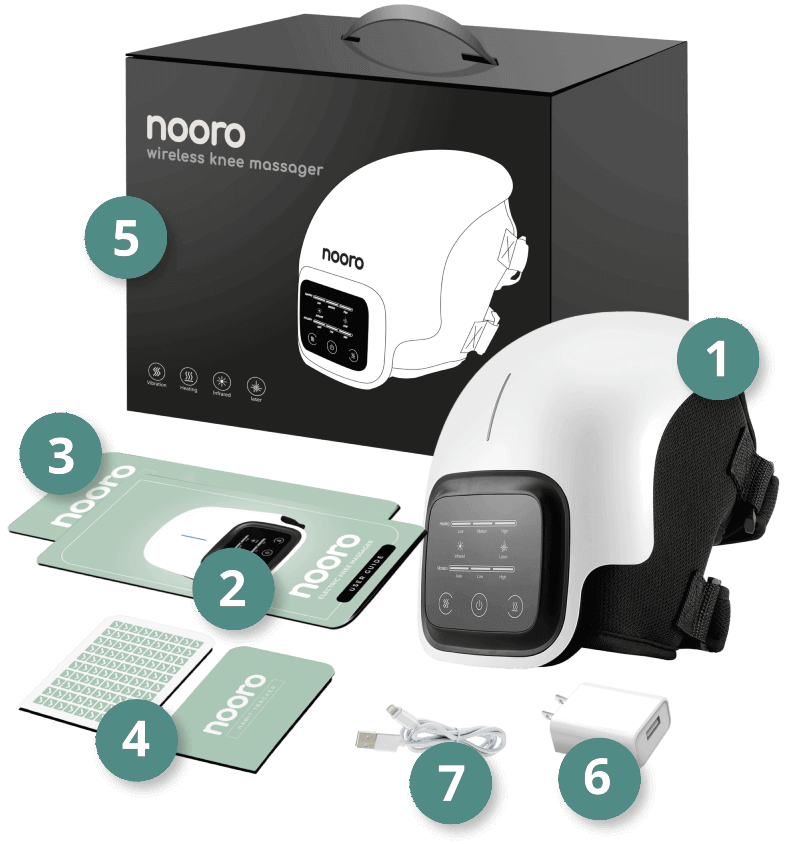 Nooro Knee Massager Included